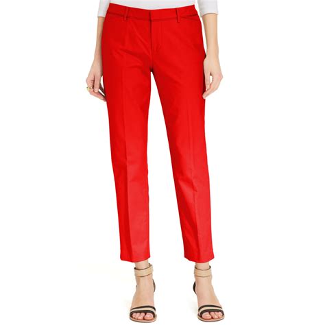 tommy hilfiger straight leg pants